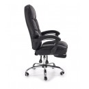 Кресло компьютерное HALMAR ALVIN черный/хром